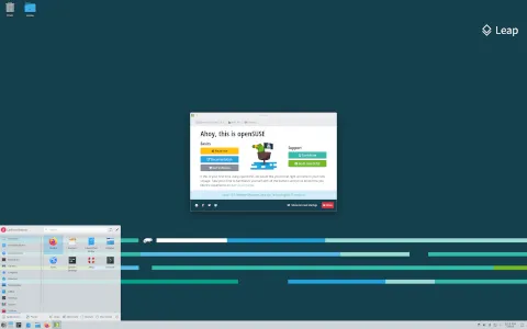 openSUSE screenshot